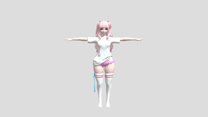 Strawberry_girl 3D Model