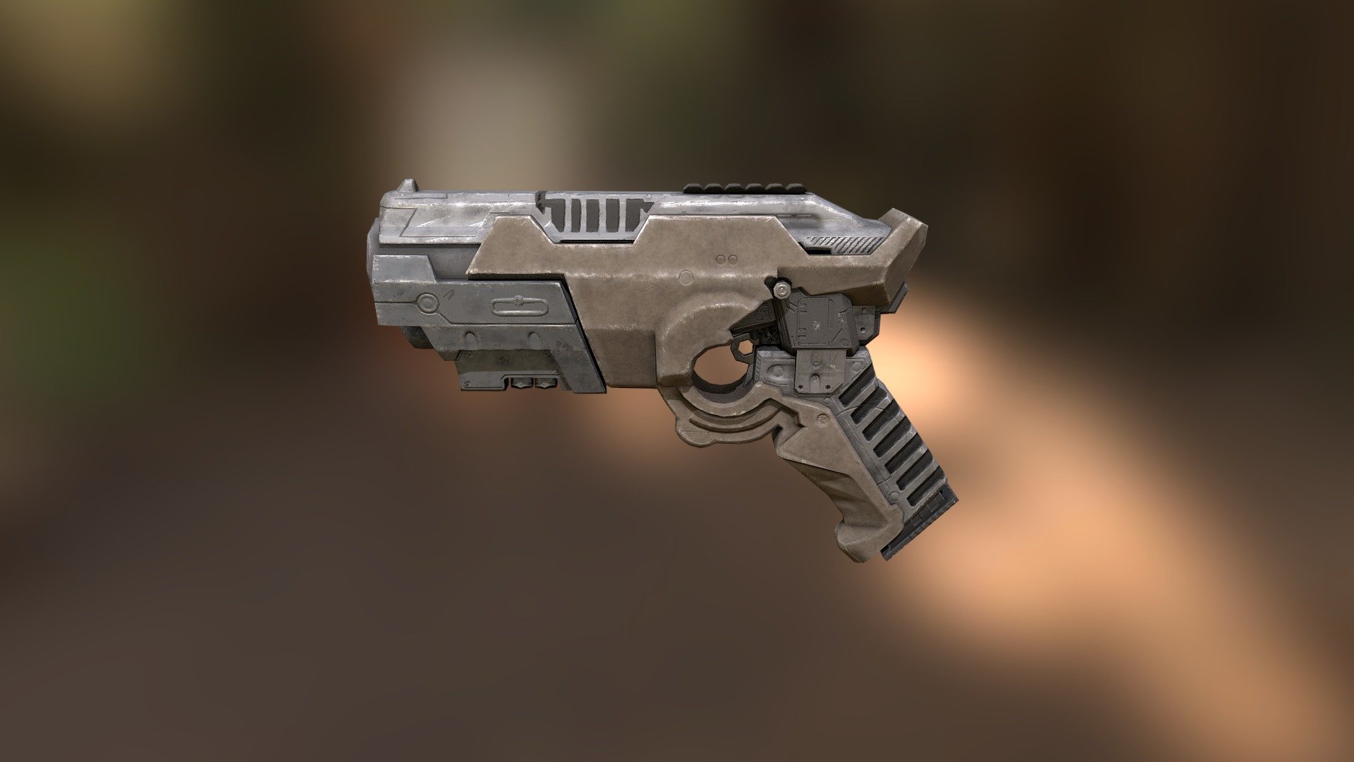 LowPoly Gun - 3D model by Шипилов Георгий (@georgeshipilov) [7c9fc98 ...