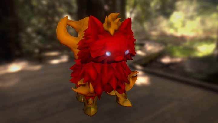 Agnimal Vela YuGiOh 3D Model