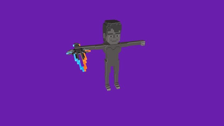 ice and fire sword 3D Model