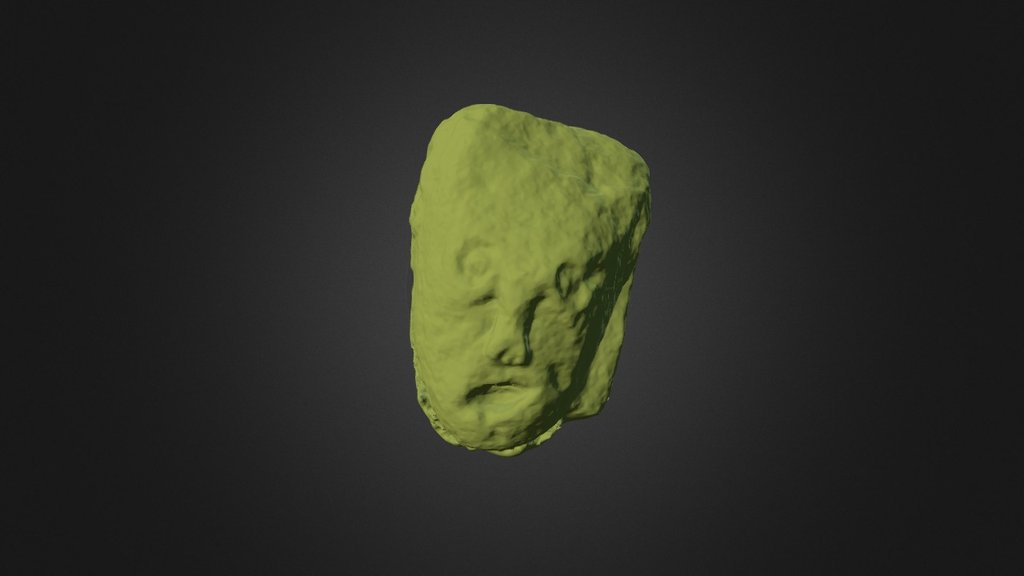 Carved Medieval Head - Galway