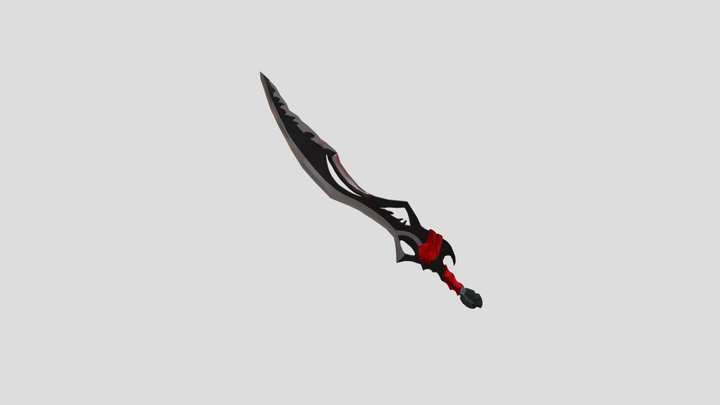 Dying Sword 3D Model