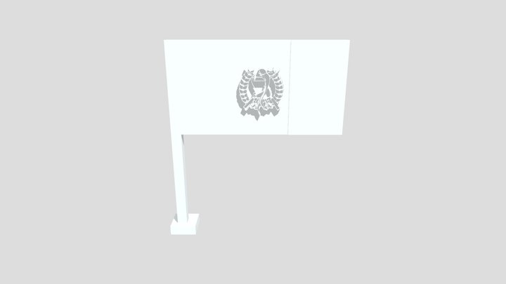 Bandera 3D Model
