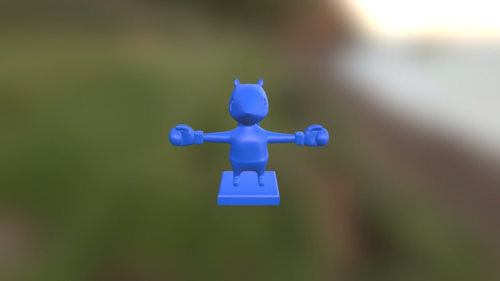Figurine - Blue