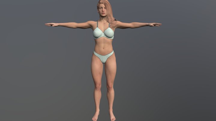 Sexy-girl 3D models - Sketchfab