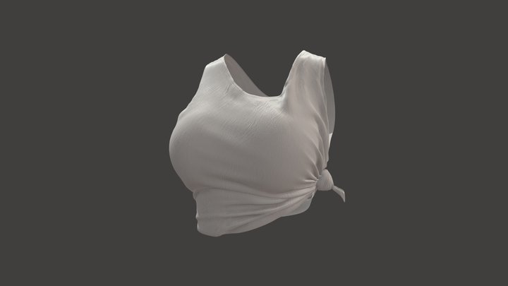 Knot Top for Female 3D Model
