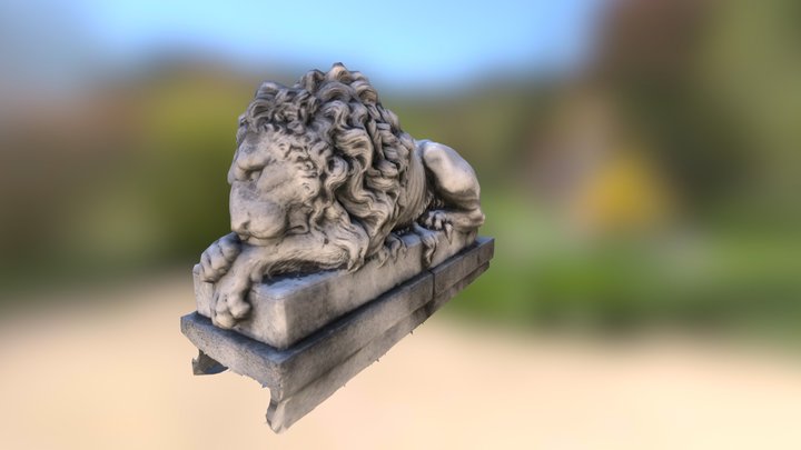 Test Lion 3D Model