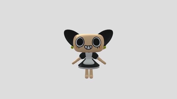 Maid Shelly (dandy's world) 3D Model
