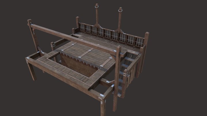 Execution Platform Prop 3D Model