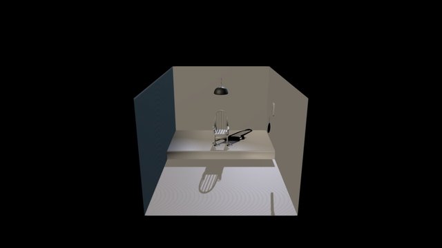 Room No Detail 3D Model
