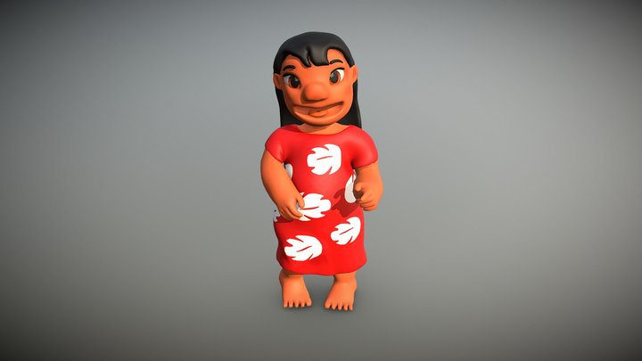 Lilo 3D Model
