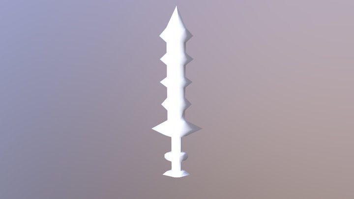 Dragonite Sword 3D Model