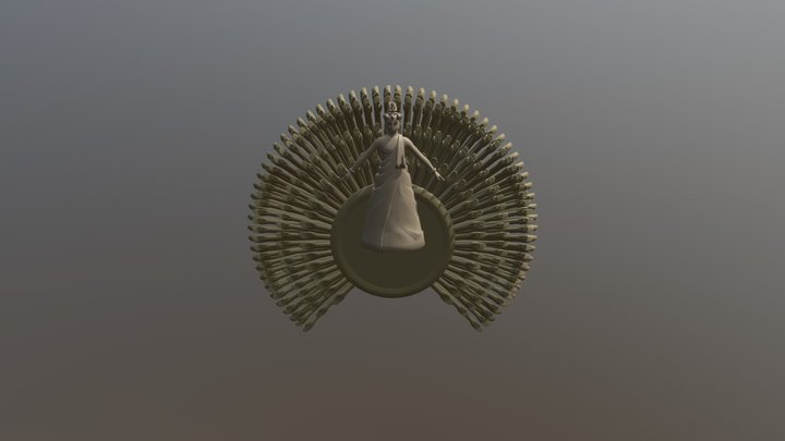 Thousand hands 3D Model