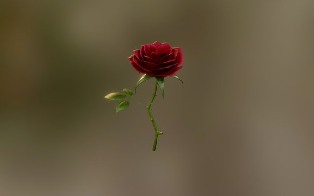 Росе 3D Model