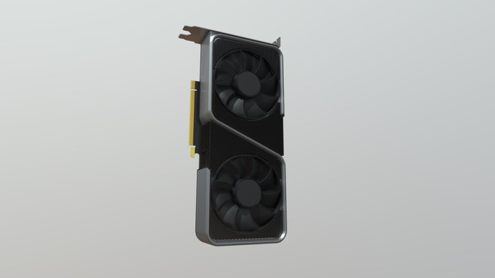 GeForce RTX 3070 Founders Edition – Modello 3D gratuito STL