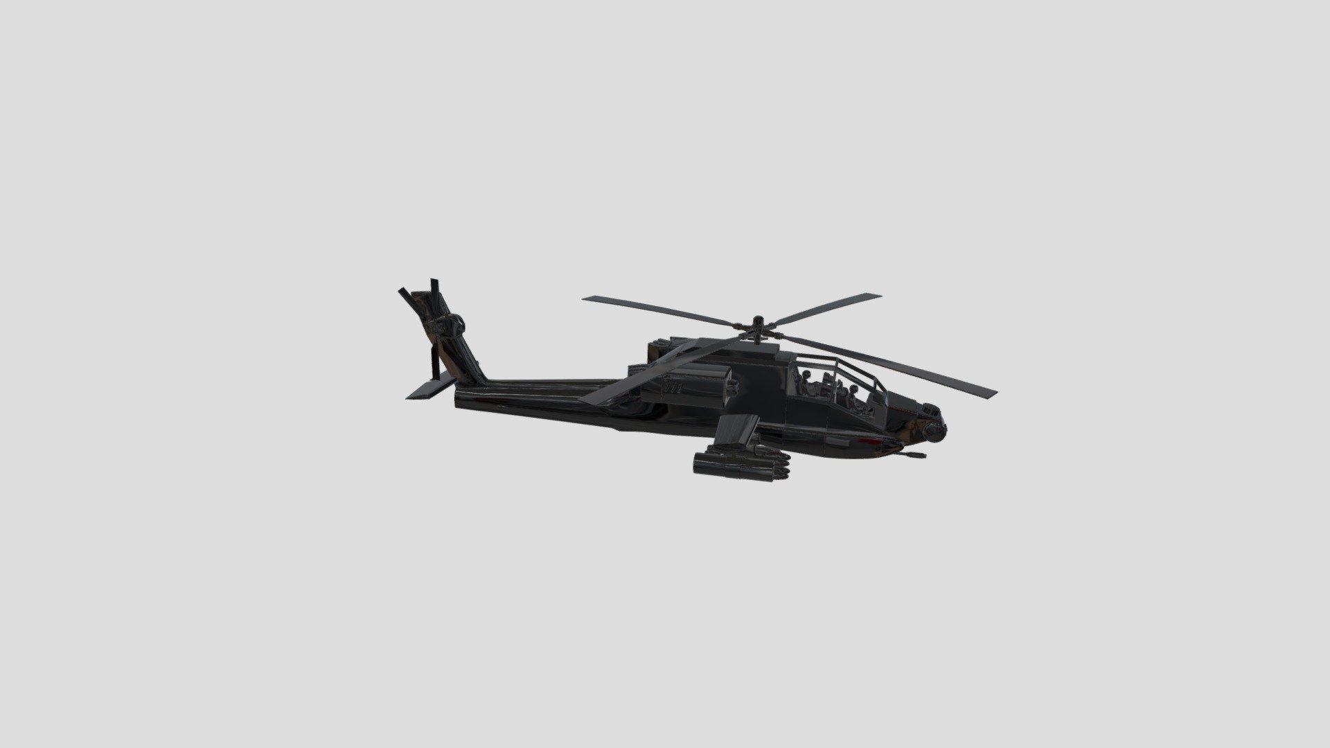 attack helicopter - Download Free 3D model by linlin (@linlinsketchfab ...