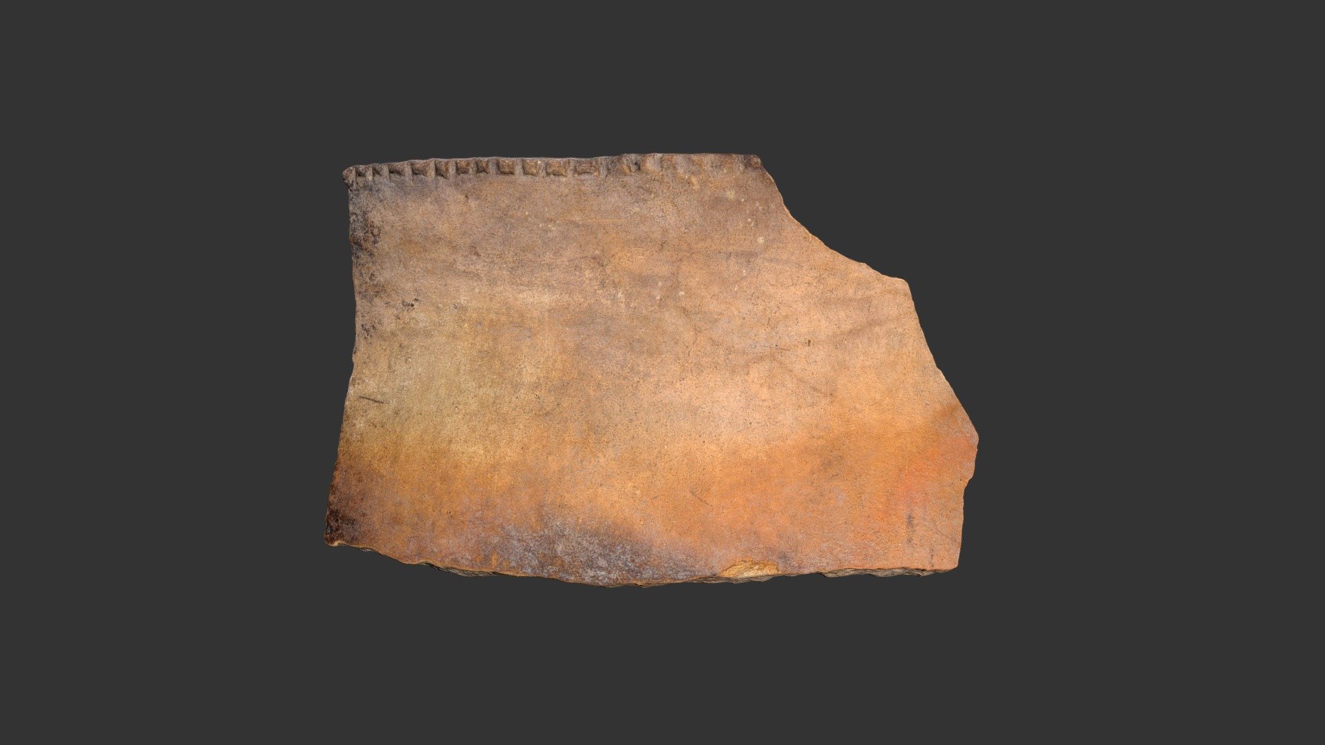 Oldtown Plain Jar Rim (2388p636)