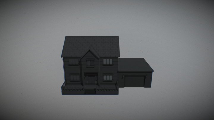 3D House 3D Model