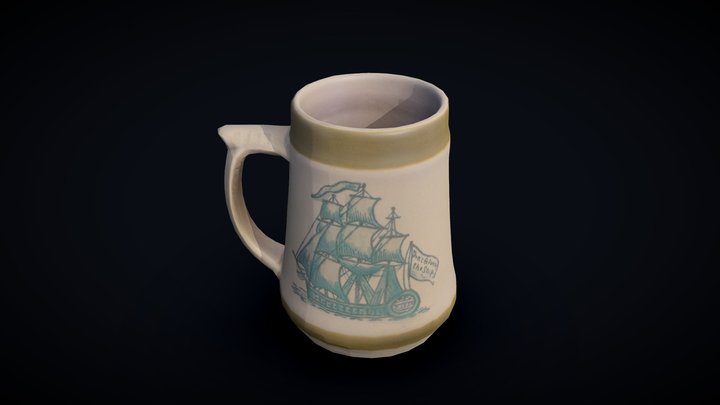 Sailor Mug 3D Model