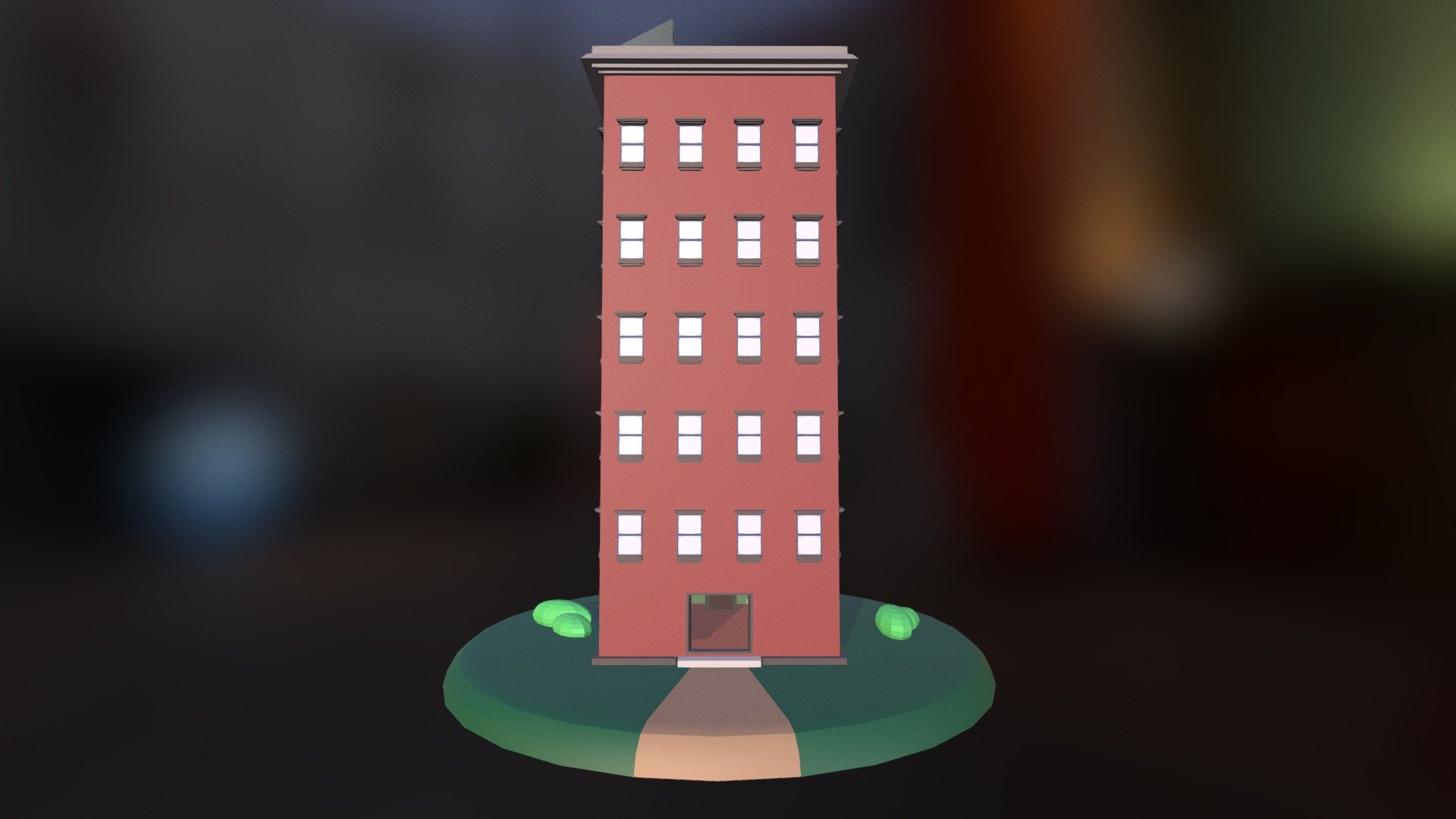 Cams Simple Apartment Building