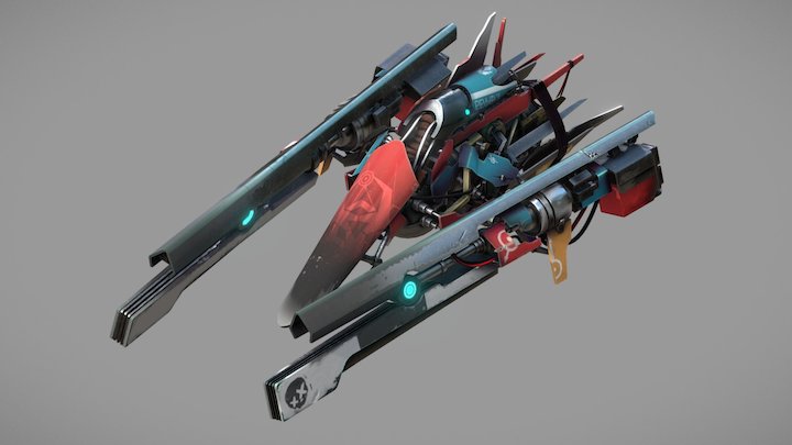 Wasteland Hunters - Vehicule 3D Model