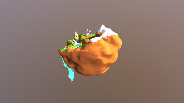 Island1 3D Model
