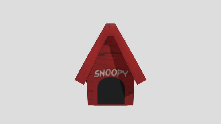 Snoopy 3D Model