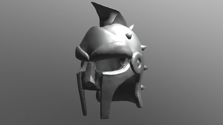 Gladiador Helmet - Maximus Downloadable 3DPrint 3D Model