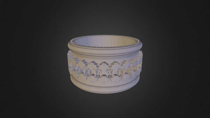 טבעת תימנית 3D Model