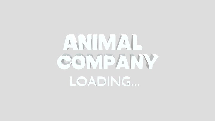 Animal Company Loading Screen 3D Model