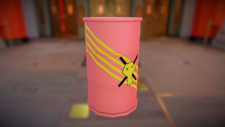 Barrel Closed 3D Model