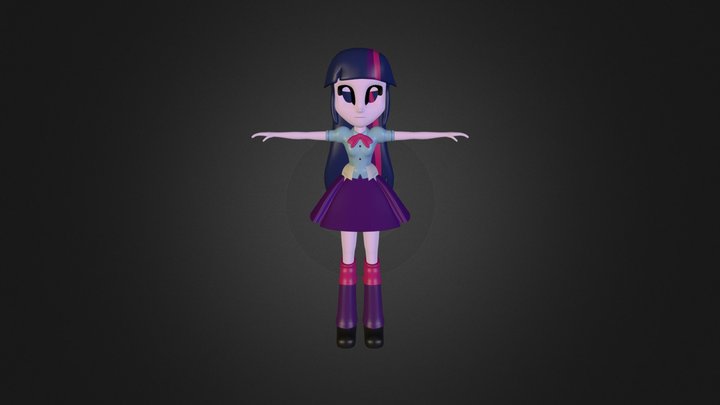 Twilight Sparkle - EG RR 3D Model