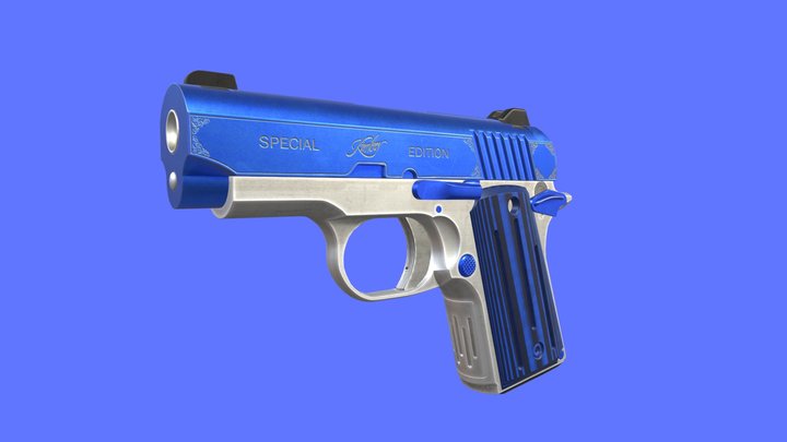 Kimber Micro 9 Sapphire 3D Model
