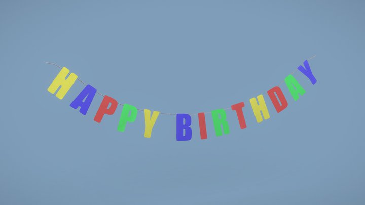 Happy Birthday Sign