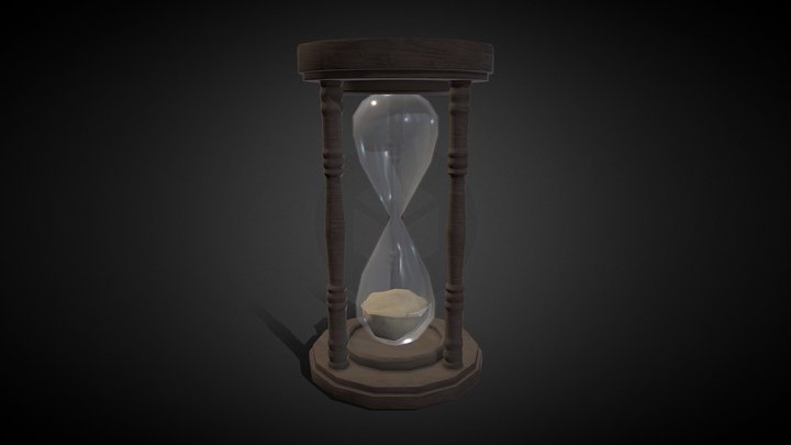 Sand Clock 3D Model