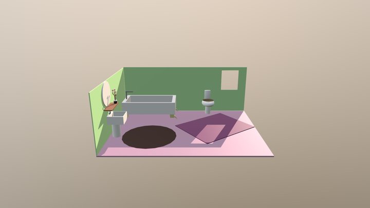 Bathroom 3D Model