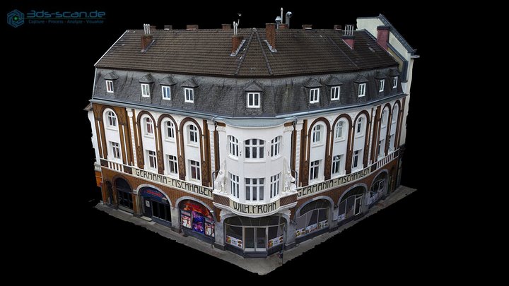 "Fischhalle" in Aachen/Germany 3D Model