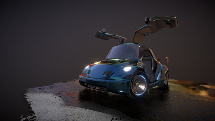Melolontha 3D Model