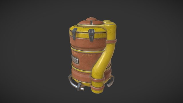 Barrel 3D Model