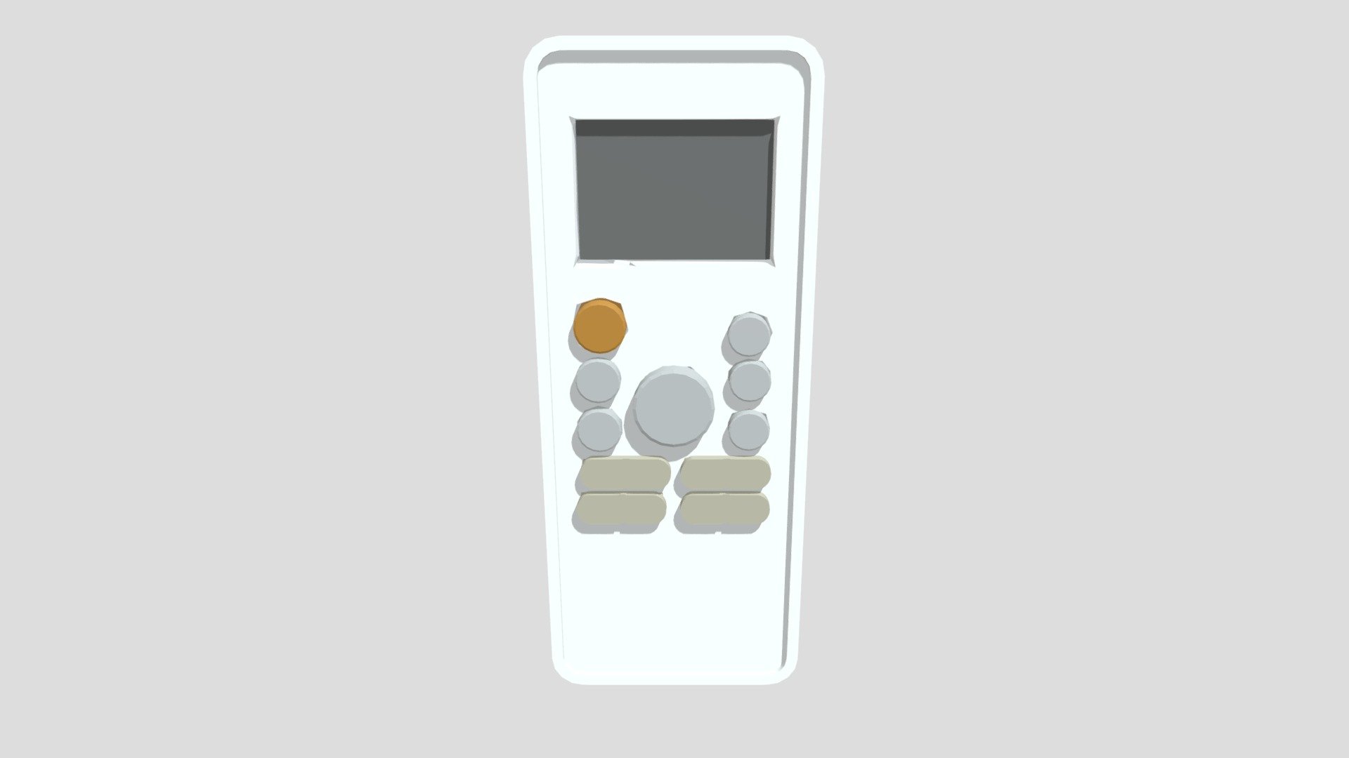 Ac Remote - 3D model by michaellegends123 [7cafea0] - Sketchfab