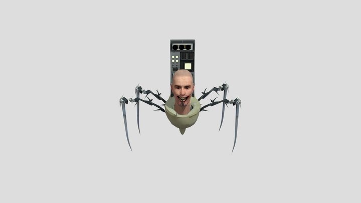 PARASITE TOILTET 3D Model
