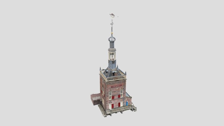 Accijnstoren 3D Model