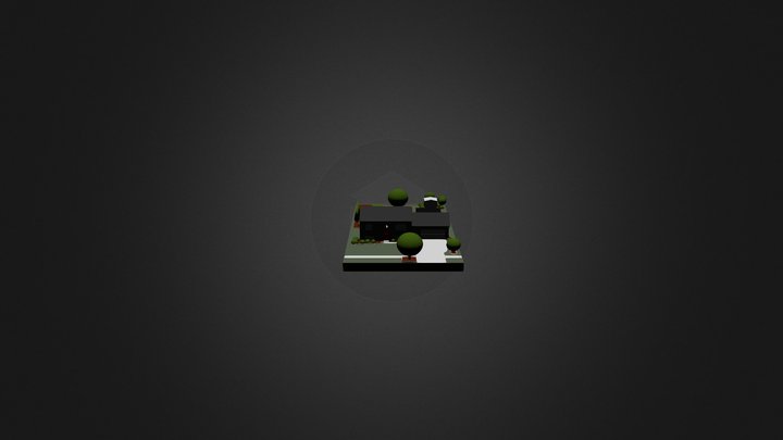 Spec House 3D Model