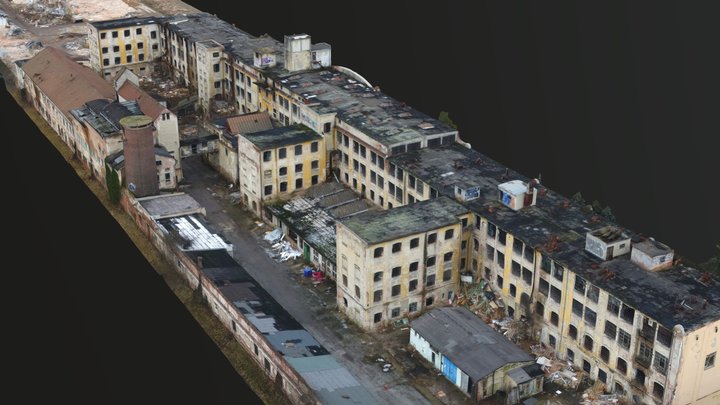 Zbrojovka - demolition site - Beranka 3D Model