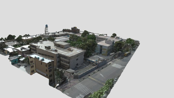 Fusion of PointClouds of UAV & Laser Scanner 3D Model