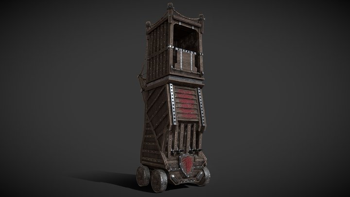 SiegeTower 3D Model