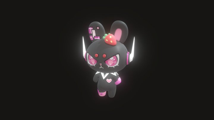 Rabbit_ Vtuber 3D Model