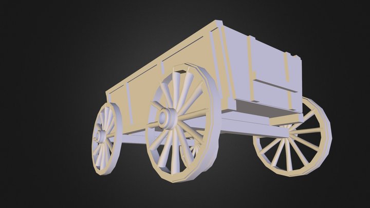 wagon.3DS 3D Model