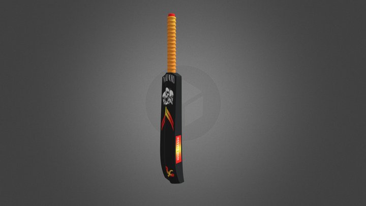 Cricket Bat Victory Model 3D Model