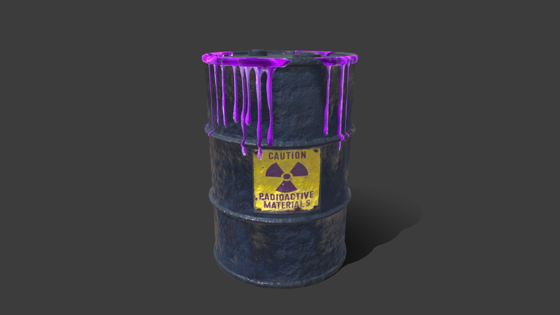 radioactive waste barrel 2